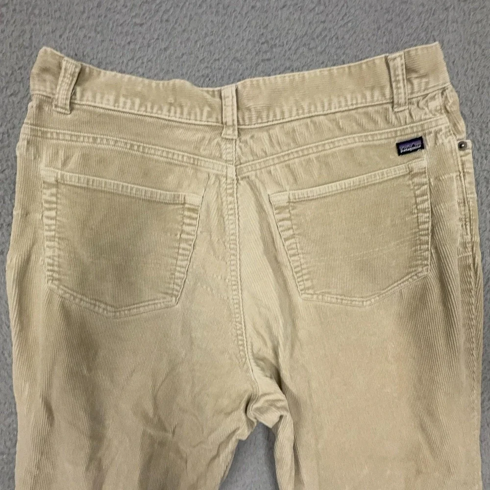 Patagonia Pants Mens 33x31 Beige Organic Cotton Corduroy Stretch 5-Pocket